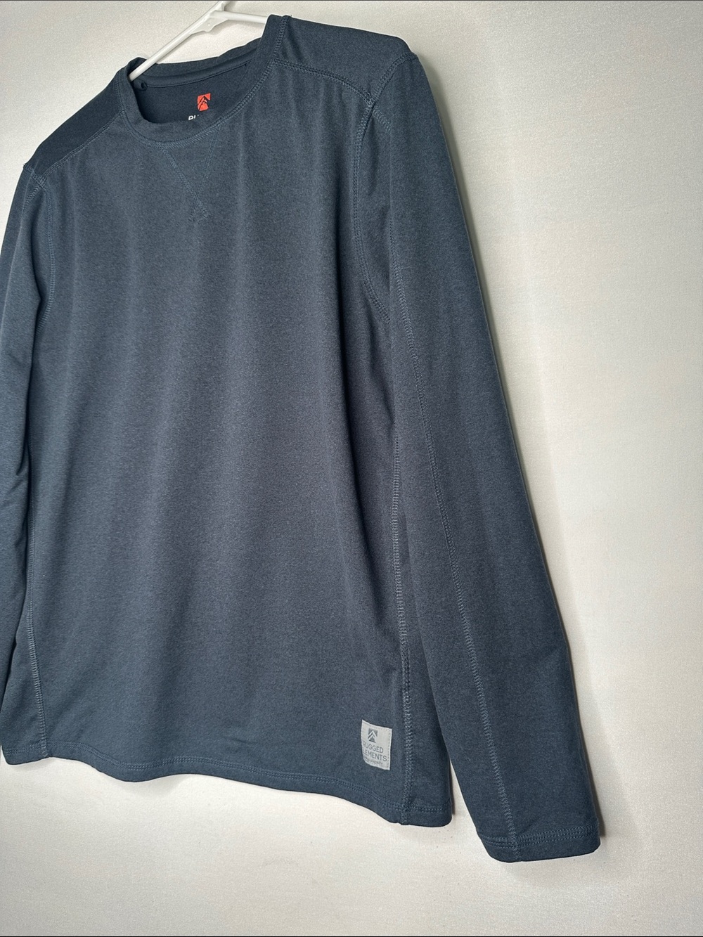 Men’s Rugged Elements durable utility crewneck  Long-Sleeve dark blue size small - Picture 5 of 10